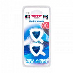 Ароматизатор на дефлектор YAMMY жидкий &quot;Marine Squash&quot;