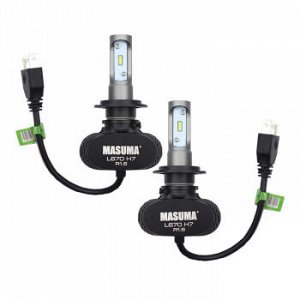 Лампы светодиодные Masuma LED H7 6000K 4000Lm PX26d, Комплект 2шт L670