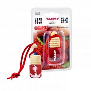 Ароматизатор подвес. "Yammy" бутылек "Fresh Berries" 4мл.