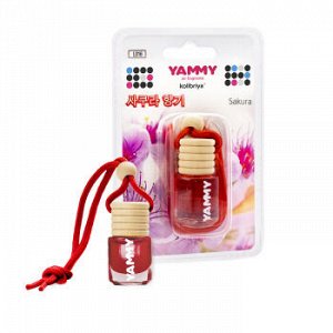 Ароматизатор подвес. "Yammy" бутылек "Sakura" 4мл.