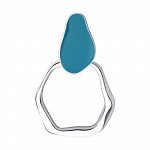 Серебряная подвеска с эмалью 94032501