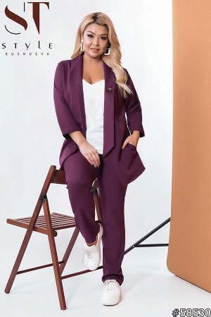 ST Style Костюм тройка 58530 (пиджак+майка+брюки)