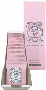 TOKYO Milk Cheese Factory Strawberry&amp;Milk Tea Cookies - печенье из клубничного теста с шоколадом и сыром