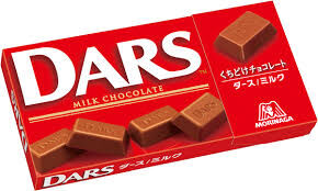 Шоколад DARS молочный 12шт, Morinaga 47г
