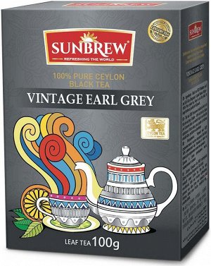 Чай SUNBREW VINTAGE EARL GREY 100г 1/40