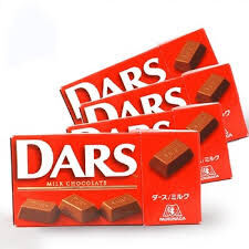 Шоколад DARS молочный 12шт, Morinaga 47г