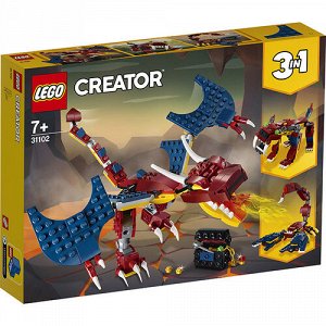LEGO (Лего) CREATOR "Огненный дракон", 26*19*4см
