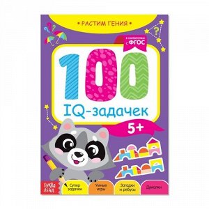 Книга-игра "100 IQ задачек", 24*17см