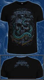 Футболки мужские RELEASE THE KRAKEN (Светится в темноте и ультрафиолете)
