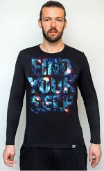 Футболки мужские Find Your Self (Светится в темноте и ультрафиолете)