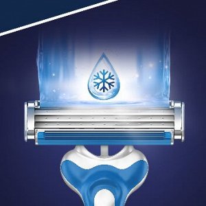 GILLETTE BLUE 3 Cool Бритвы одноразовые 3шт ПрепакКор