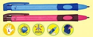 Авт. карандаш 2 мм "Пиши правильно" для левшей голубой 6613/1-10 STABILO {Малайзия}