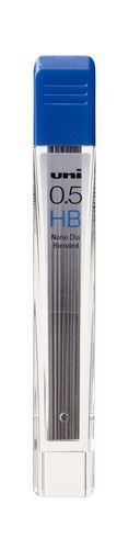 Грифель 0,5 мм HB (12 шт) M5-228, UL05-102ND (66237) Uni Mitsubishi Pencil {Япония}