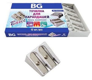 Точилка металлическая "BASIC" 2 отверстия 6143 BG