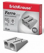 Точилка металлическая FERRO PLUS 7075 на два отверстия Erich Krause {Китай}