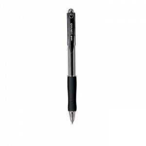 Ручка автоматическая шариковая SN-100 "Laknock" черная (66269) Uni Mitsubishi Pencil {Япония}