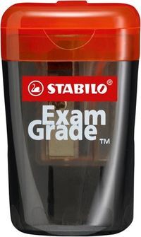 Точилка пластиковая с контейнером "Exam Grade" 4518/48 STABILO