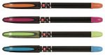 Ручка шариковая 0.7мм MAXRITER XS tinted black синяя, грип ассорти 709 (491904) CELLO {Индия}