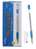 Ручка шариковая MC GOLD синяя 1.0мм BMC10-02 MunHwa {Корея}