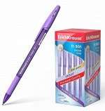 Ручка шариковая R-301 GRIP Violet Stick 0.7мм 44592 фиолетовая Erich Krause {Китай}