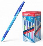 Ручка шариковая R-301 Stick.Grip NEON синяя 0.7мм 42751 Erich Krause {Китай}