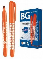 Текстовыделитель 1-4мм &quot;VINTAGE&quot; оранжевый 6169 BG