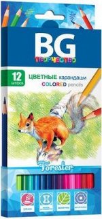 Карандаши 12цв &quot;FORESTER&quot; 2.8 мм 4646 BG