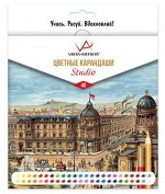 Набор профессиональных цветных карандашей 48цв VISTA-ARTISTA &quot;Studio&quot; VACPS-48 VISTA-ARTISTA