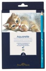 Карандаши акварельные 18цв &quot;Aquarelle&quot; 30-0048 Bruno Visconti {Китай}