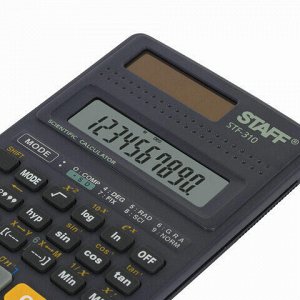 Калькулятор инженерный STAFF STF-310 (142х78 мм), 10+2 разрядов, двойное питание, 250279