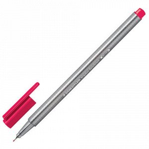 Ручка капиллярная STAEDTLER "Triplus Fineliner", БОРДОВАЯ, трехгранная, линия письма 0,3 мм, 334-23