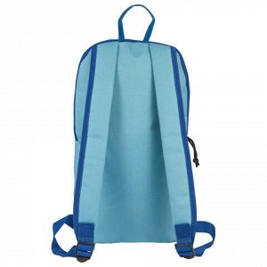 Рюкзак STAFF "Air", универсальный, голубой, 40х23х16 см, 227044