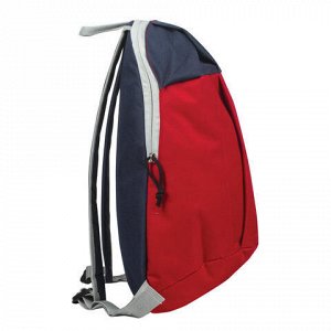 Рюкзак STAFF "Air", универсальный, красно-синий, 40х23х16 см, 227045