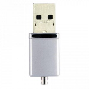 Флэш-диск 16 GB SILICON POWER Touch 710 USB 2.0, серебристый, SP16GBUF2710V1S