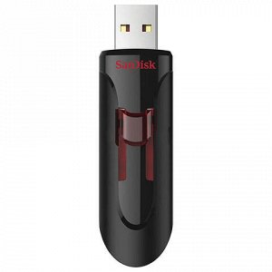 Флэш-диск 16 GB, SANDISK Cruzer Glide, USB 2.0, черный, SDCZ60-016G-B35