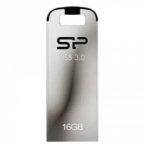 Флэш-диск 16 GB, SILICON POWER Jewel J10, USB 3.1, металлический корпус, черный, SP16GBUF3J10V1K