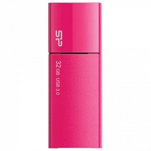 Флэш-диск 32 GB SILICON POWER Blaze B05 USB 3.1, розовый, SP32GBUF3B05V1H
