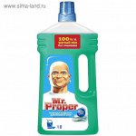 MR PROPER Моющая жидкость для полов и стен Горный ручей и прохлада 1л