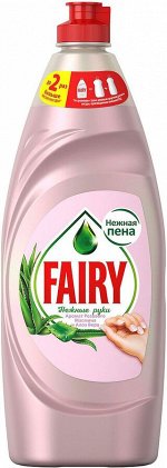 FAIRY Средство для мытья посуды Нежные руки Розовый Жасмин и Алоэ Вера 650мл