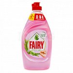 FAIRY Средство для мытья посуды Нежные руки Розовый Жасмин и Алоэ Вера 450мл