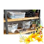 ЯЩИК ДЛЯ ХРАНЕНИЯ УНИВЕРСАЛЬНЫЙ С ЗАМКАМИ И РУЧКОЙ &quot;GRAND BOX&quot;, 290х190х180ММ, 6,65Л