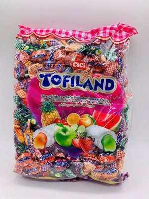 Конфеты жевательные с начинкой «Toffiland mix» 1кг