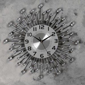 Часы настенные, серия: Ажур, Кьетиd=50 см, d=22 см, 1 АА, плавный ход