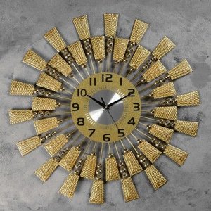 Часы настенные, серия: Ажур, Борнагоd=60 см, d=22 см, 1 АА, плавный ход