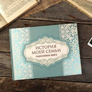 Фотоальбом История моей семьи. Родословная книга48 страниц 26 х19 см