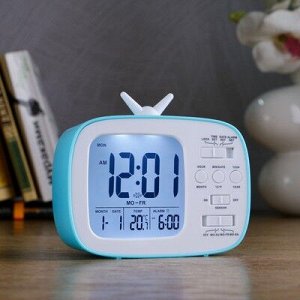 Часы электронные Камбре-2(будильник, дата, термометр) 12?10?4.5 см