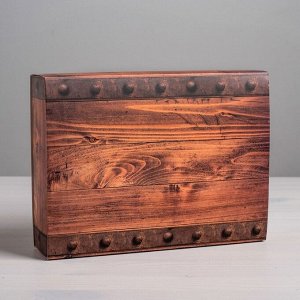 Коробка для сладостей «Ящик», 20 x 15 x 5 см