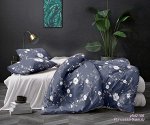Постельное белье из поплина 2 сп. с европростыней