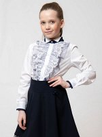 Блузка полуприлегающего силуэта
