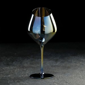 Бокал для вина «Иллюзия», 450 мл, 11?24,5 см, цвет хамелеон